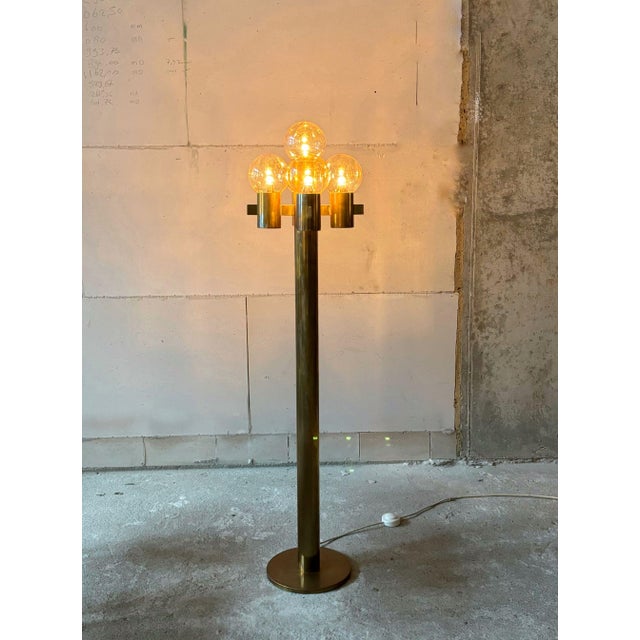 Mid-Century Modern Mid-Century Floor Lamp by Hans Agne Jakobsson for Hans-Agne Jakobsson AB Markaryd, Sweden, 1960s For Sale - Image 3 of 7