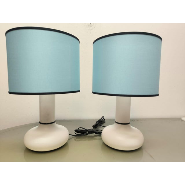 Vintage Tris Snow Table Lamp, 1970s, Set of 3 For Sale - Image 13 of 18