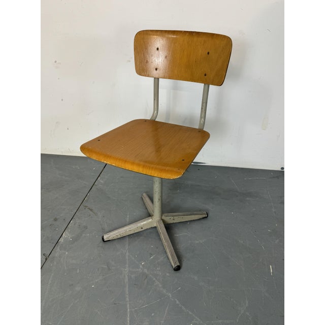 1950s Mid-Century Industrial Desk Chair from Marko, 1950s For Sale - Image 5 of 12