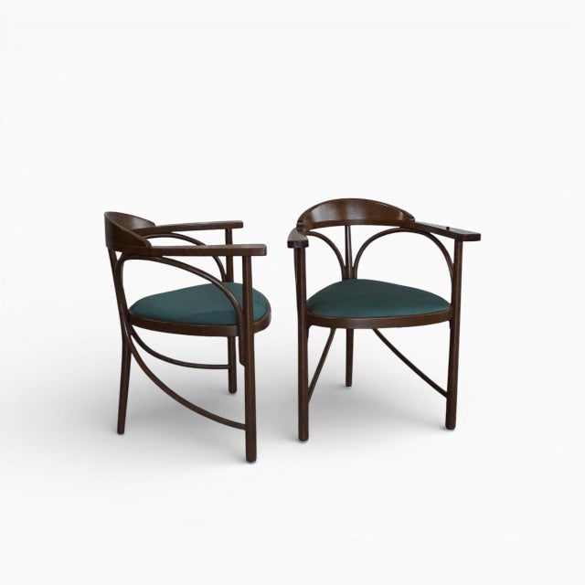 1980s Model No. 6516 Armchairs from Gebrüder Thonet, 1980s, Set of 2 For Sale - Image 5 of 8