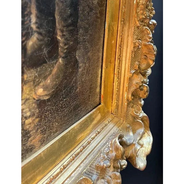 Konstantin Stoitzner, Fishermen, Oil on Canvas, Framed For Sale - Image 13 of 18