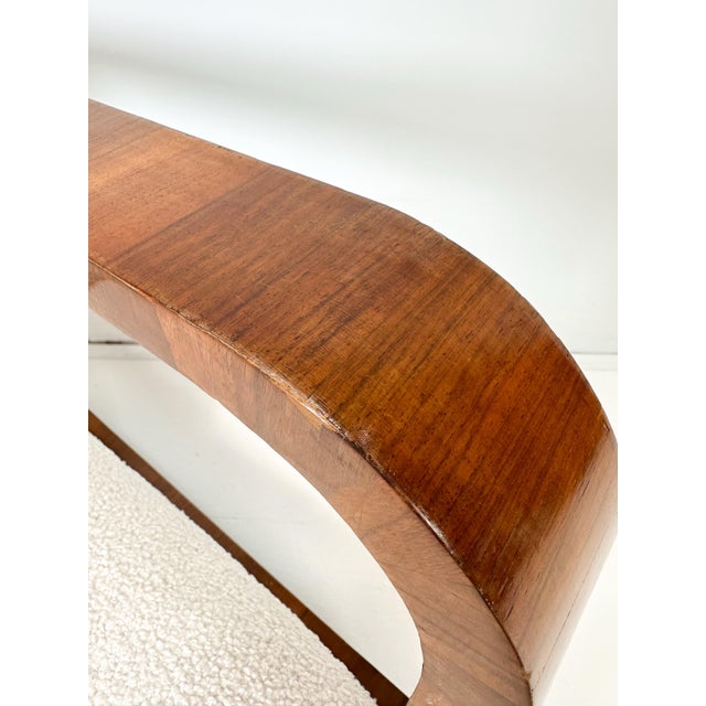 1930s Swedish Art Deco Chair and Ottoman For Sale - Image 10 of 12