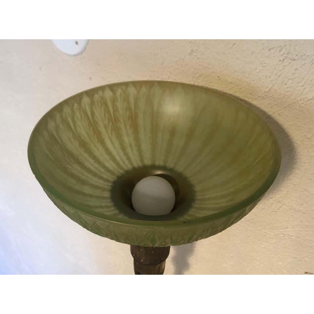 Antique Art Deco Floor Lamp Chairish