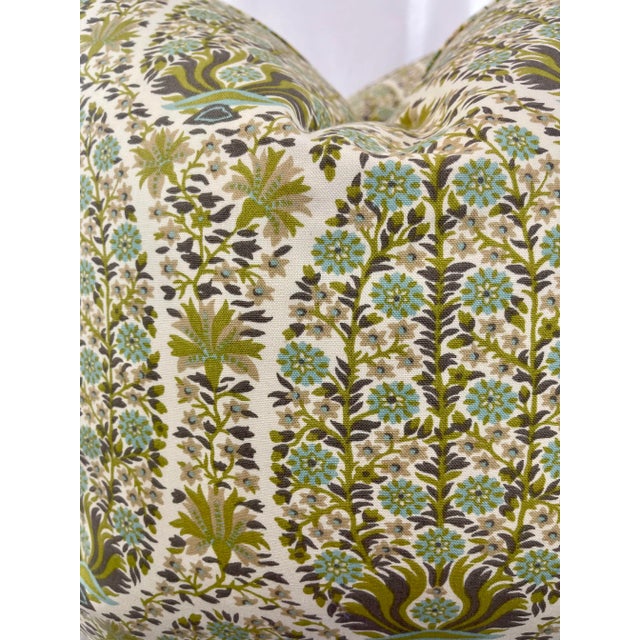Transitional Covington Fabrics "Antoinette" 22" Pillows-A Pair For Sale - Image 3 of 6