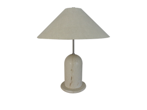 Italian Travertine Lamp, 1970s