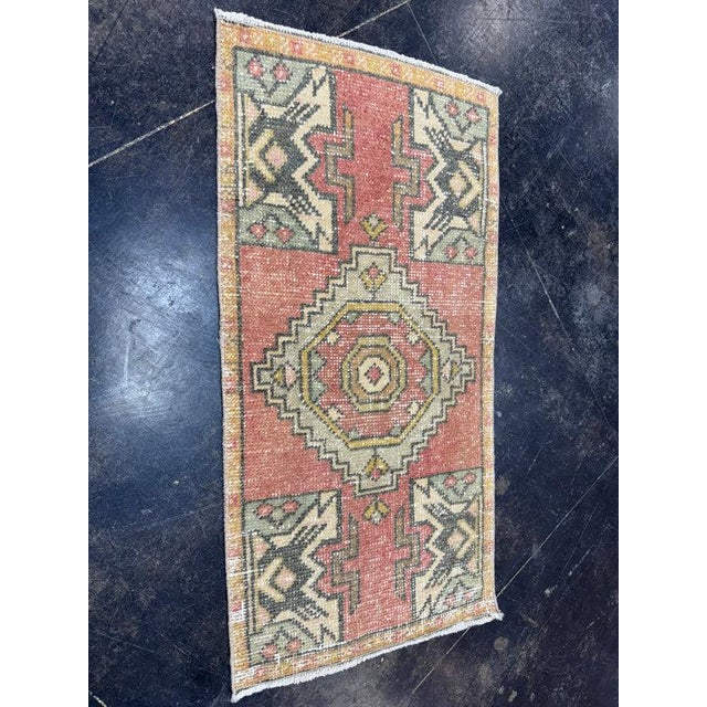 Turkish Yastik Rug 1'7" x 3' For Sale In Houston - Image 6 of 6