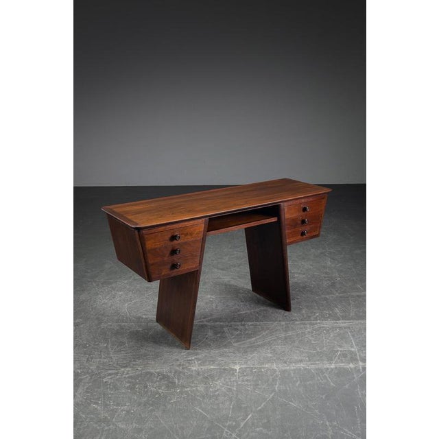 Vintage Art Deco Lady Desk, 1940s For Sale - Image 3 of 15