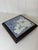Vintage French Blue & White Faience Tile Trivet in Carved Wood Frame For Sale In New York - Image 6 of 12