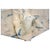 Early 21st Century 21st Century Turkish Oushak Wool 8x11 Ivory & Blue Handmade Area Rug #1144190 For Sale - Image 5 of 5