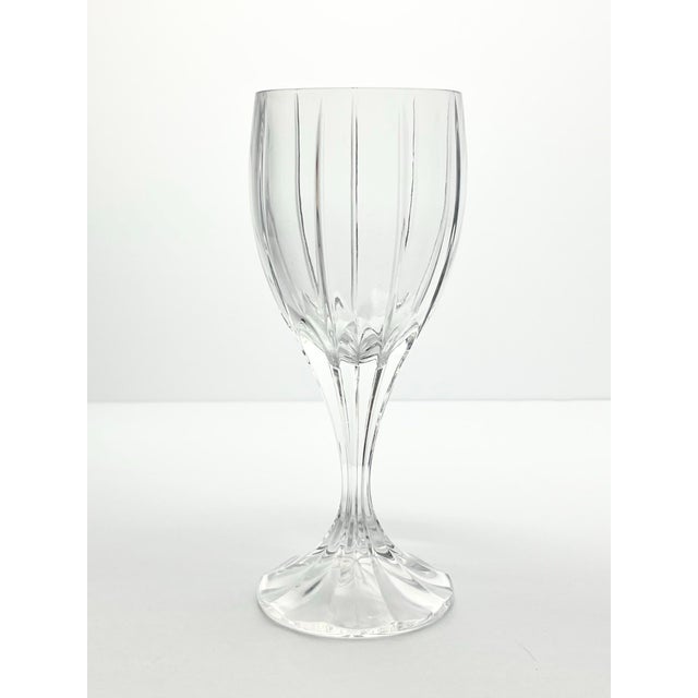 Mikasa 1990s Mikasa “Berkeley” Set of 3 Crystal Water Glasses For Sale - Image 4 of 5