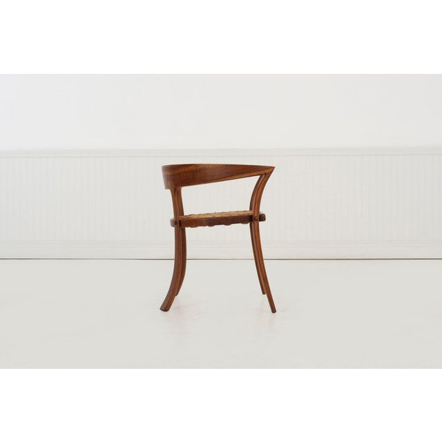 Arthur Carpenter Espenet Curved Back Arm Chair 1980c. For Sale In Chicago - Image 6 of 18