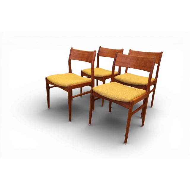 Chairs in Teak from Funder Schmidt & Madsen, 1960s, Set of 4 For Sale - Image 15 of 18