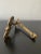 Metal Vintage Cast Brass Double Tennis Racket Door Knocker For Sale - Image 7 of 7