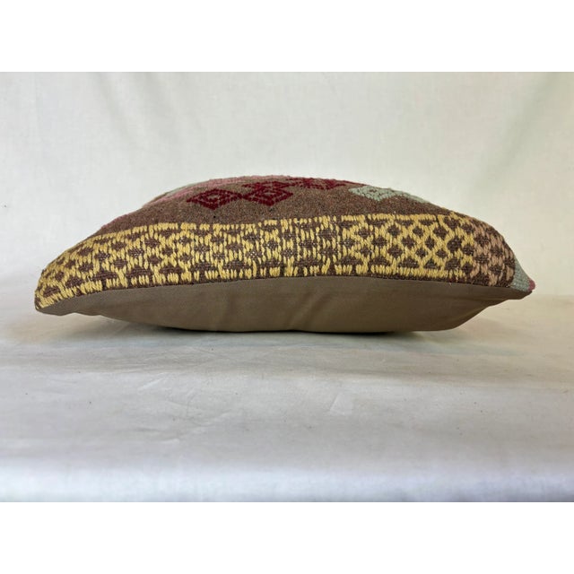 Mid 20th Century Vintage Kilim Pillow - Assorted Design For Sale - Image 5 of 7