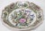 Ceramic Vintage Famille Rose Porcelain Plate With Birds and Flowers Hand Painted Decor For Sale - Image 7 of 11