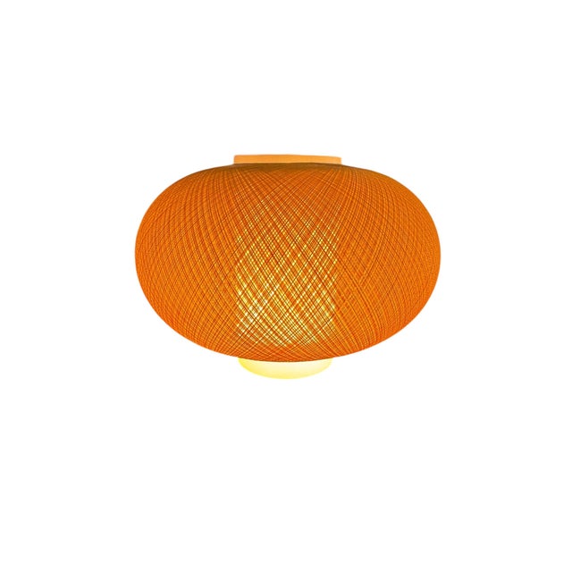 1960s 1960s Mid-Century Modern Spun Fiberglass Swag Lamp For Sale - Image 5 of 16