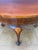 Spanish Walnut Queen Anne Style Round Side Table, 20th Century For Sale - Image 4 of 13