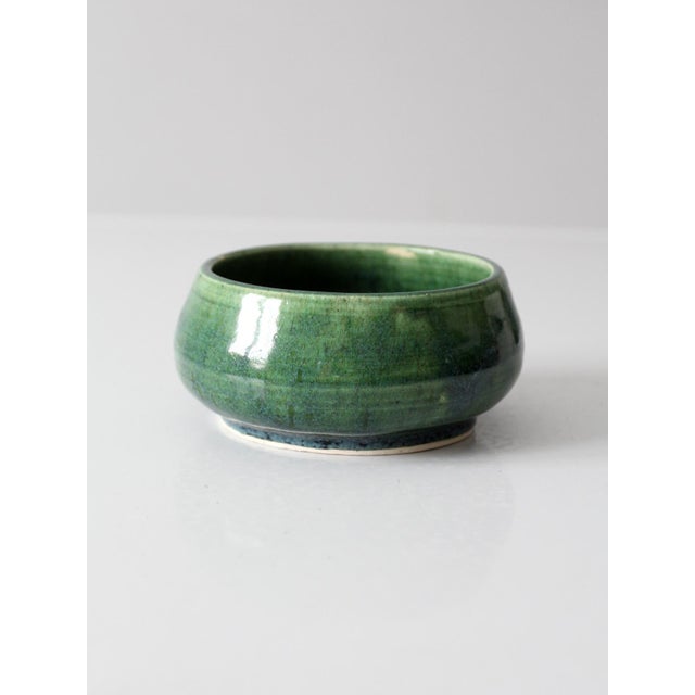 Vintage Studio Pottery Bowl For Sale - Image 4 of 10