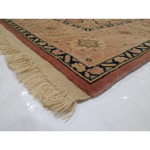 1980s Vintage Oushak Rug For Sale - Image 12 of 13