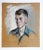 Art Deco Vintage Ada Budell Pastel Portrait of Young Man For Sale - Image 3 of 5