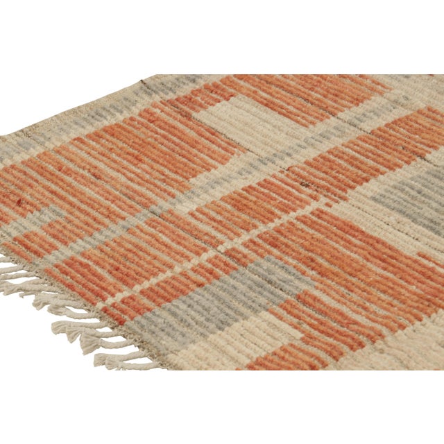 Not Yet Made - Made To Order Rug & Kilim’s Modern Rug with Beige-brown Geometric Patterns - 10x14 For Sale - Image 5 of 7