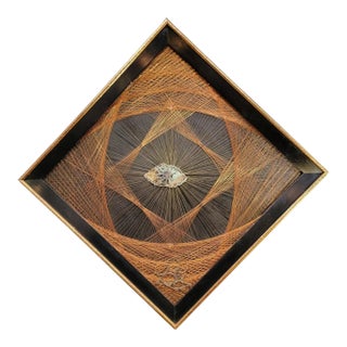 String Art Copper & Brass Wall Art For Sale