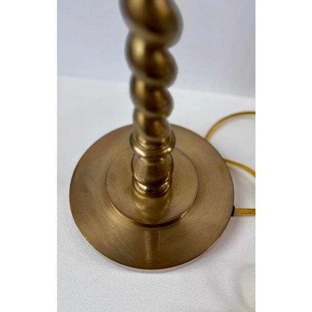 2000 - 2009 Pair of Vintage Visual Comfort Barley Twist Buffet Lamps For Sale - Image 5 of 11