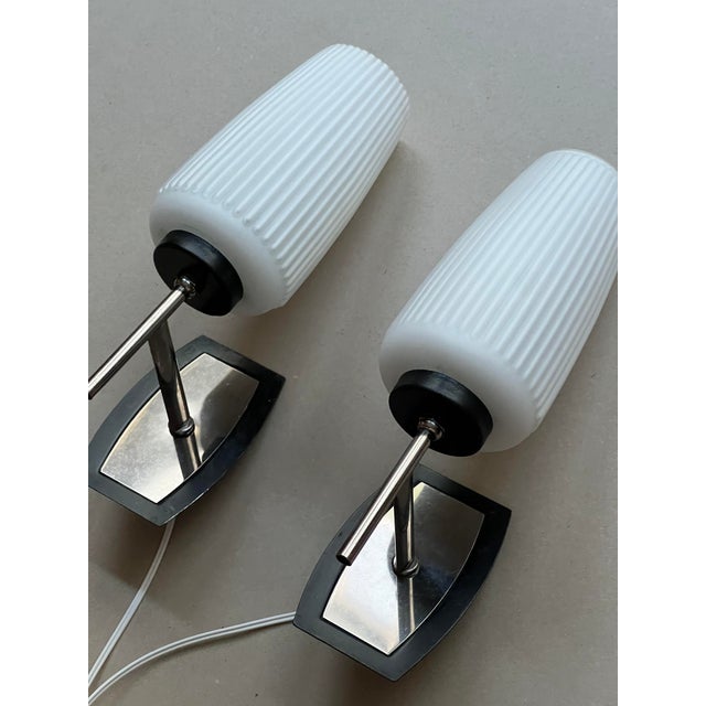 Mid-Century Modern Italian Wall Lights, 1970s, Set of 2 For Sale - Image 9 of 12