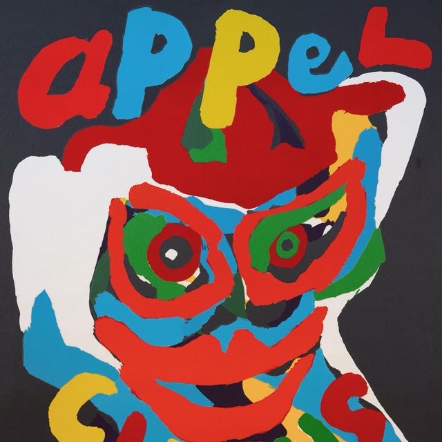 Karel Appel 'Circus' by Karel Appel, 1978, Paris, Cobra, Venice Biennale, Guggenheim, Indianapolis For Sale - Image 4 of 9