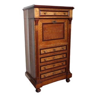 First Republic Secretary with a Hinged Top, 1920s For Sale