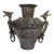 Late 19th Century Pewter Dragon Vase For Sale