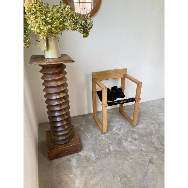 Oak Chairs by Ate Van Apeldoorn, 1970s For Sale - Image 13 of 18