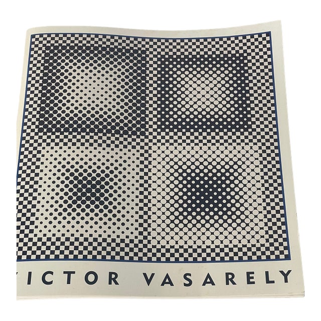 Victor Vasarely Retrospective Exhibition 1990 Book For Sale