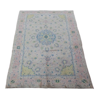 1930s Muted Tone Tribal Rug -6' 9'' X 11' 11'' For Sale