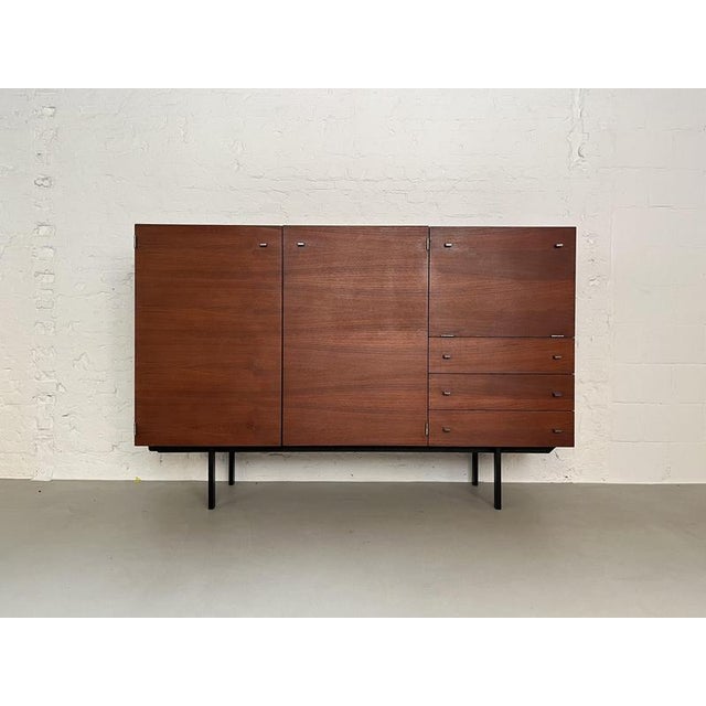 Teak Highboard by Pierre Guariche for Meurop, 1961 For Sale - Image 14 of 16