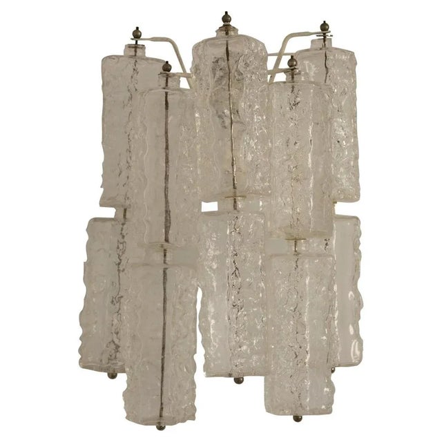 Mid-Century Modern Hendcrafted Glass Wall Light from Venini, Italy, 1960s For Sale - Image 8 of 8