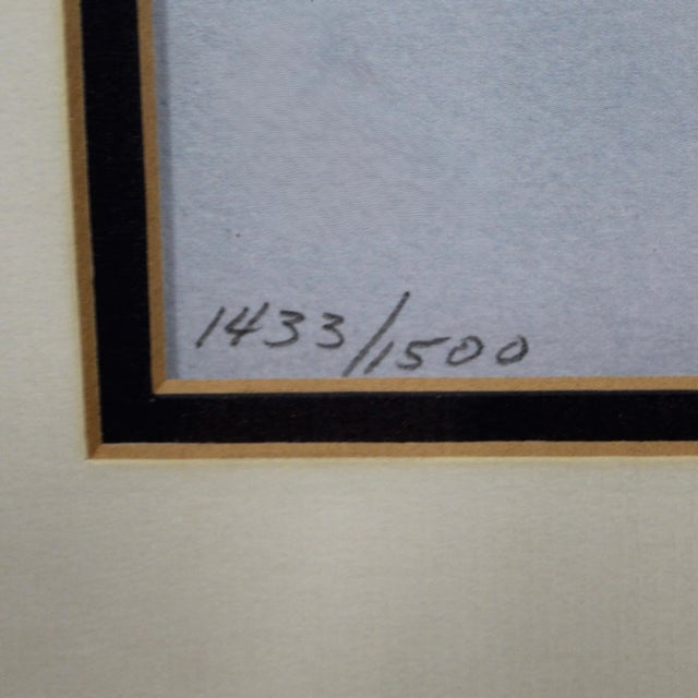 Vintage Print "Beginning" by Seminole Artist Jerome Tiger For Sale In Fayetteville, AR - Image 6 of 9