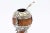 Mate Gourd and Bombilla with Gold and Silver Calabash, in Very Good conditions. Designed from 2000 This piece has an...