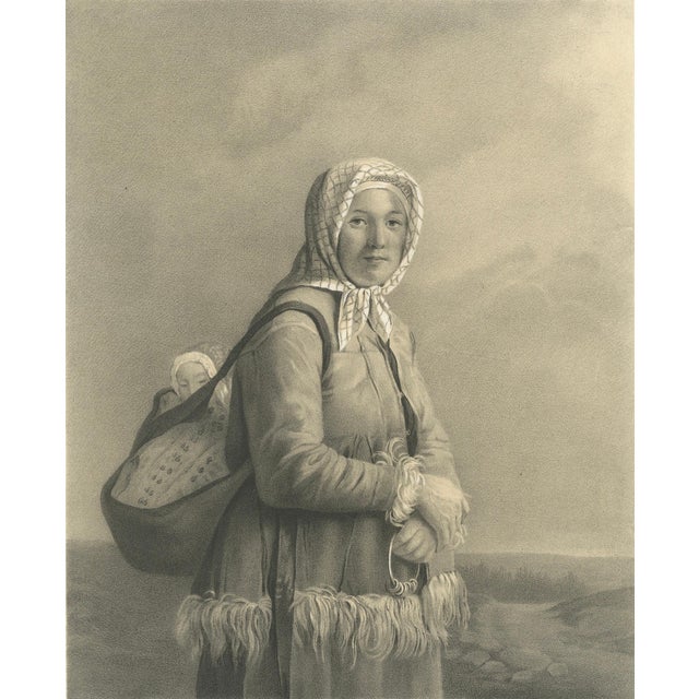 Pehr Wickenberg, Dalkulla från Mora, 1850, Lithograph For Sale - Image 4 of 9