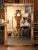 Early 19th Century 19th Century French Restauration Carved Giltwood Mirror With Floral Decor For Sale - Image 5 of 7