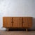Adrien Audoux & Frida Minet bamboo sideboard, France, c.1960s. Three-door cabinet in bamboo with black hardware and raised...