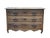 18th Century Louis XV Walnut Chest of Drawers with Grey Top For Sale