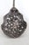 Italian Italy Ornate Silvertone Straining Spoon Decorative Floral Cherub Motif 5143b For Sale - Image 3 of 12
