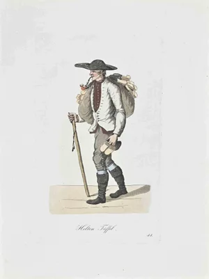 Christoph Suhr, Holten Truffel, Etching, 1808