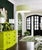 Vintage Federalist Bow Front Buffet Reimagined in Chartreuse For Sale - Image 4 of 12