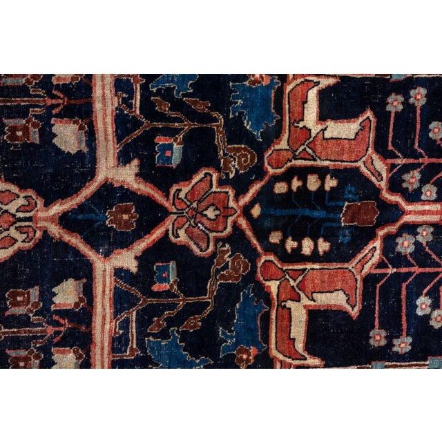 A dramatic early 20th century Bidjar Garrus Carpet