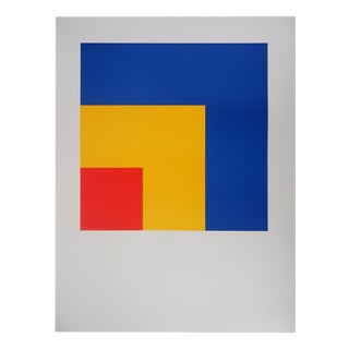 Ellsworth Kelly, Red, Yellow and Blue, Color Lithograph For Sale