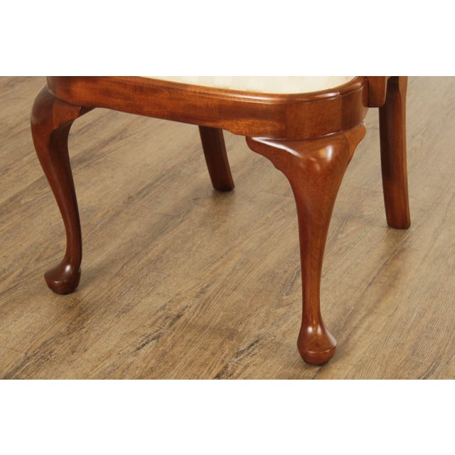 Early 21st Century Stickley Queen Anne Style Mahogany Dining Chairs - Set of 6 For Sale - Image 9 of 12