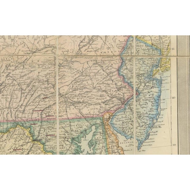Mid 19th Century American Civil War Seat of War Map, 1861 For Sale - Image 5 of 12