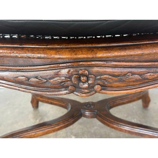 Eight French Provincial-Style Dining Chairs For Sale - Image 15 of 18
